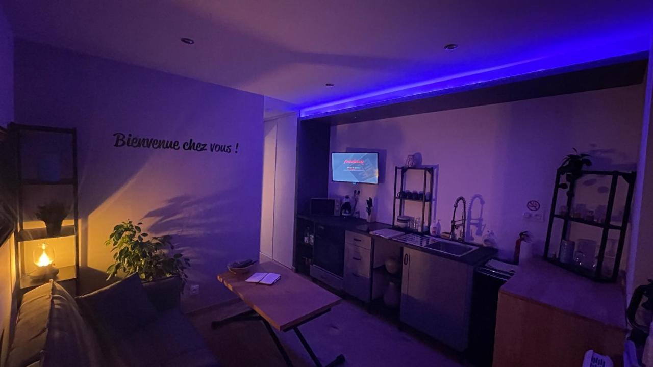 Bienvenue Chez Vous "Appartement Classe 2 Etoiles En Rdc Avec Espace Exterieur Et Parking" 돌 외부 사진